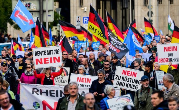 AfD-ov prosvjed u Berlinu