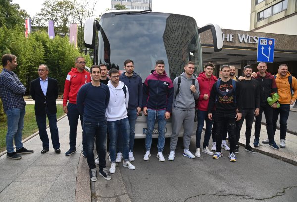 Okupljanje hrvatskih rukometaša