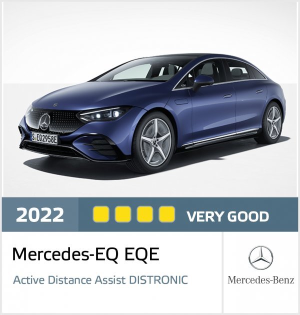 Mercedes-EQ EQE limuzina je automobilom s najviše bodova testiranim od strane Euro NCAP-a do sada u svojim ocjenama potpomognute vožnje