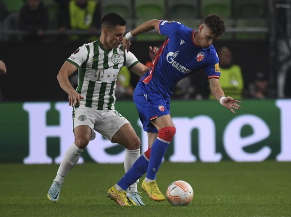 Ferencvaros - Crvena zvezda, Europska liga, 13.10.2022.