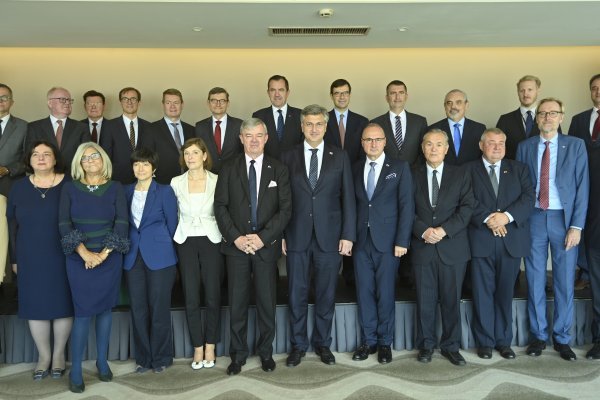 Sastanak Plenkovića i EU veleposlanika