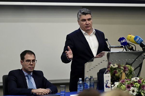 Zoran Milanović na Ekonomskom fakultetu u Splitu