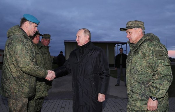 Putin obišao kamp za obuku vojnika