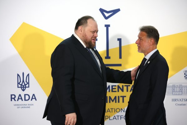 Ruslan Stefančuk i Gordan Jandroković