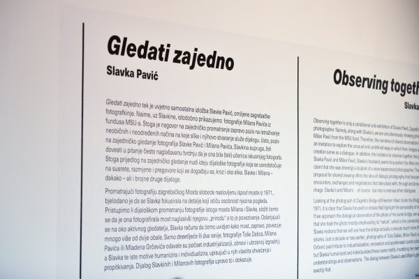 Otvaranje izložbe Slavke Pavić