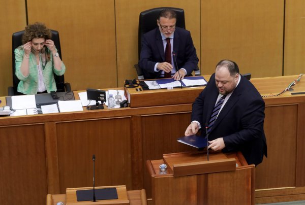 Ruslan Štefančuk u Hrvatskom saboru