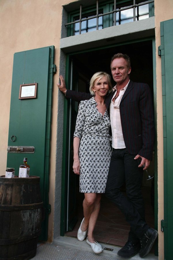 Sting i Trudie Styler
