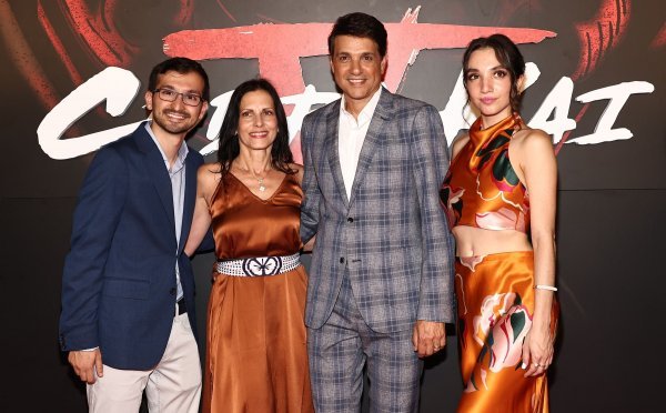 Daniel Macchio, Phyllis Fierro, Ralph Macchio i Julia Macchio