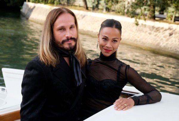 Zoë Saldana i Marco Perego