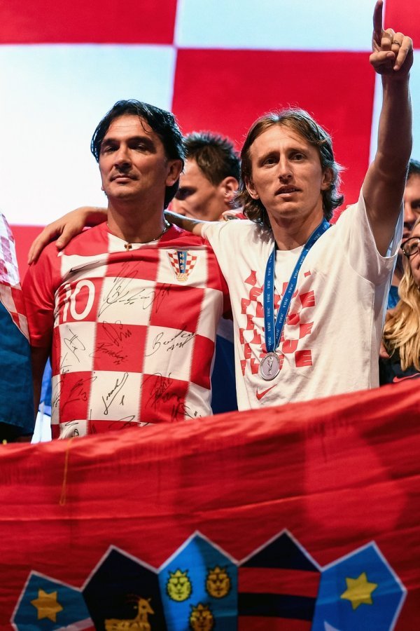 Zlatko Dalić i Luka Modrić