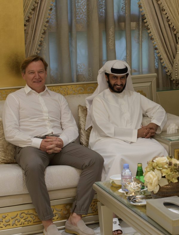 Šeik Saif Alketbi i Miodrag Borojević