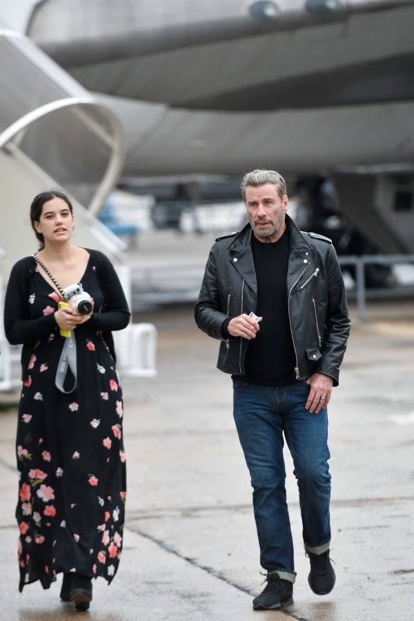 John Travolta i Ella Bleu Travolta