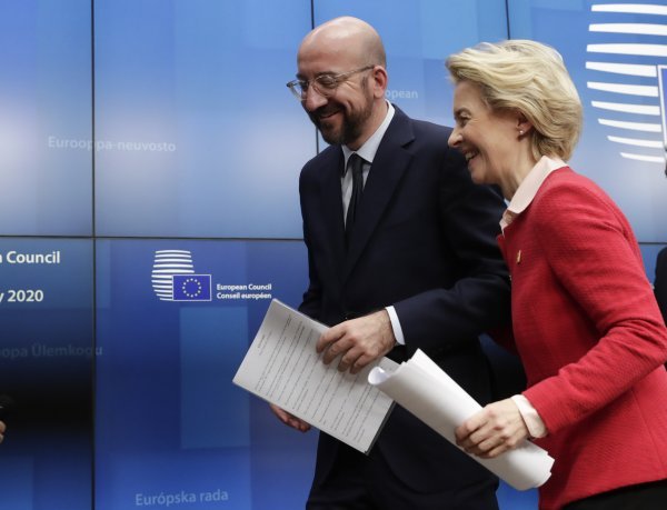 Charles Michel i Ursula von der Leyen