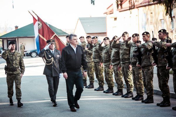 Milanović na prisezi 36. narastaja ročnih vojnika