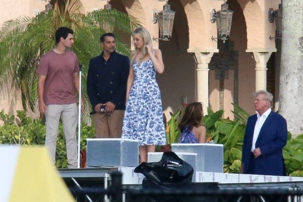 Tiffany Trump i Donald Trump