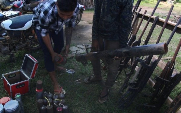 Improvizirano naoružanje u Mjanmaru