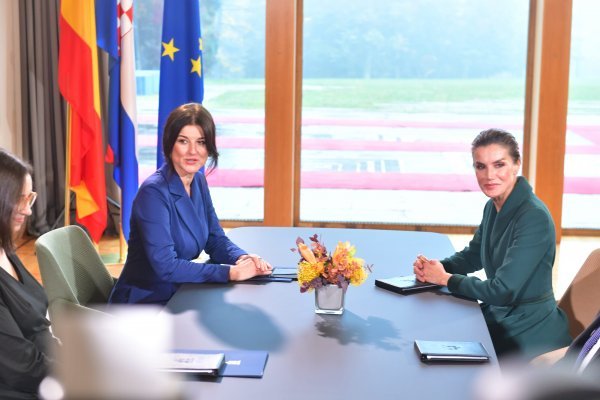 Sanja Musić Mialnović i španjolska kraljica Letizia