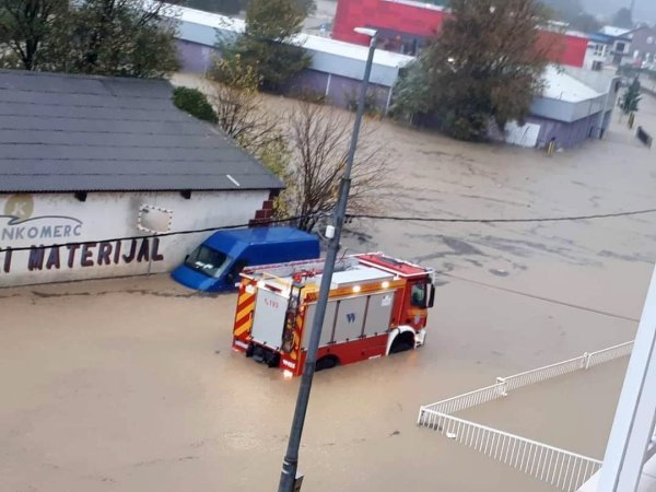 Poplava u Novom Vinodolskom