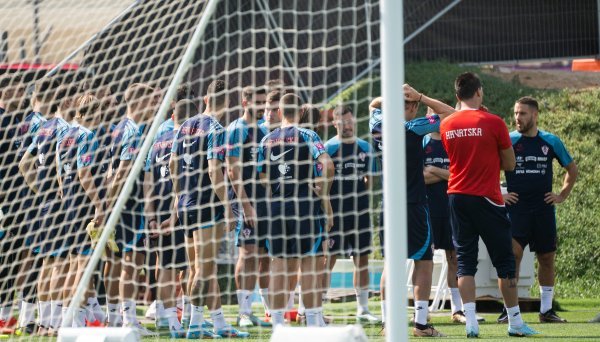 Trening Hrvatske u Dohi
