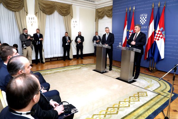 Andrej Plenković i Karl Nehammer