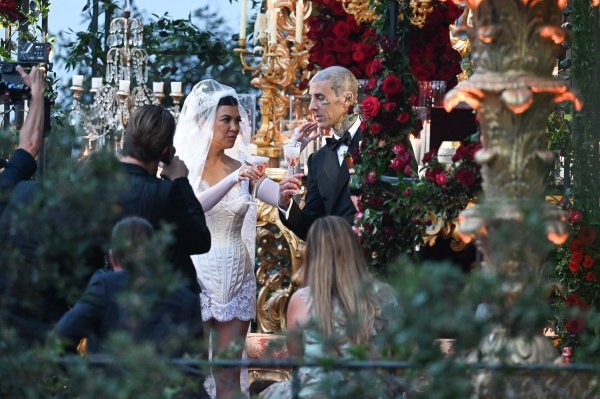 Vjenčanje Kourtney Kardashian i Travisa Barkera