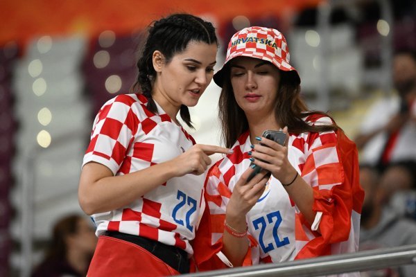 Hrvatski navijači na tribinama