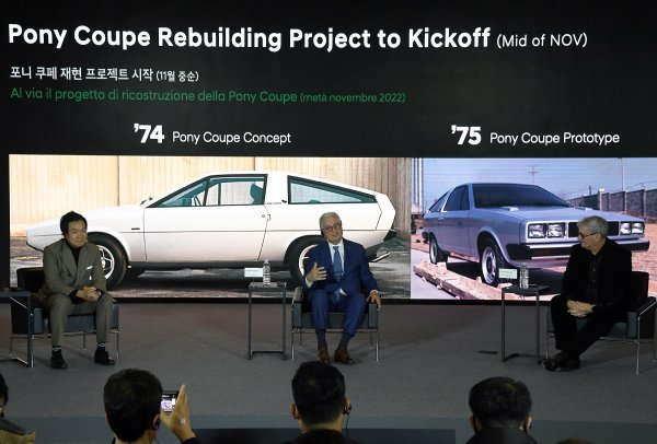 Hyundai i legendarni dizajner Giorgetto Giugiaro surađuju na obnovi originalnog koncepta Pony Coupe iz 1974.