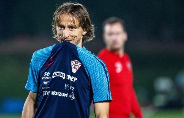 Hrvatska nogometna reprezentacija, trening, Doha, 29.11.2022.