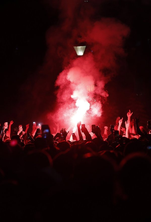 Australija - Danska, slavlje navijača u Australiji, 30.11.2022.
