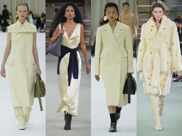 Boja maslaca na modnim pistama