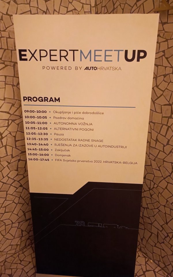 Program konferencije 'Expert MeetUp - Rješenja za izazove autoindustrije'
