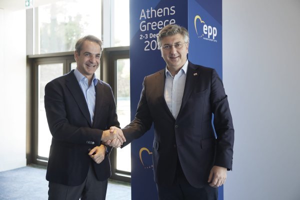 Andrej Plenković na neformalnom samitu EPP-a u Ateni