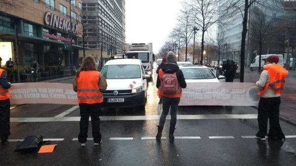 Prosvjed udruga Last Generation u Berlinu