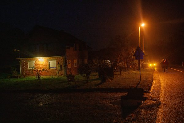 Pad MiG-a kod Slatine, očevid