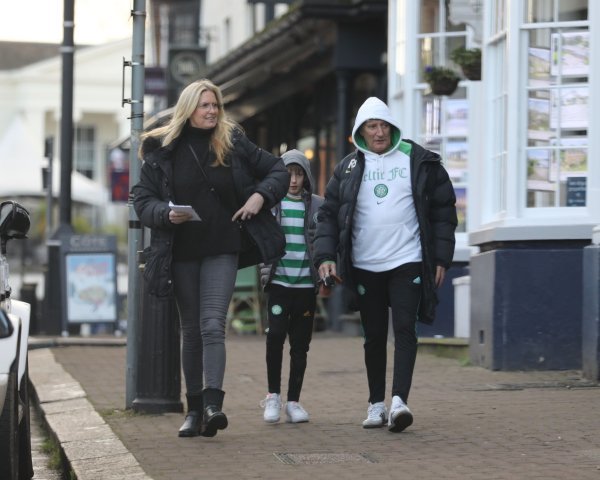 Rod Stewart i sin Aiden