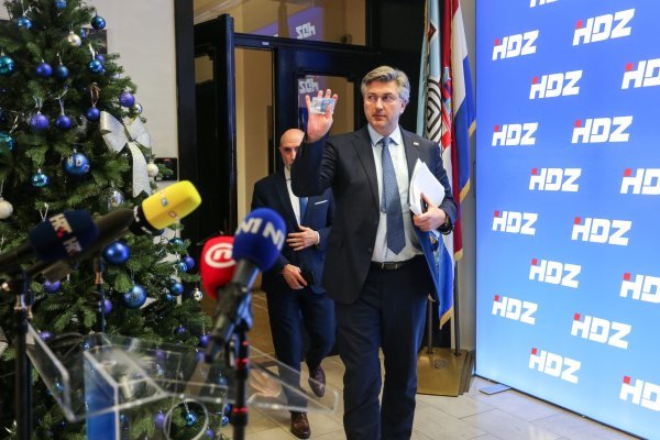 Andrej Plenković nakon Predsjedništva HDZ-a