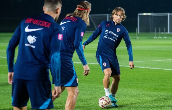 Trening nogometne reprezentacije Hrvatske, 11.12.2022., Doha