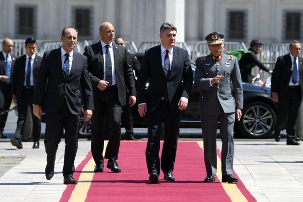 Zoran MIlanović i Gabriel Boric