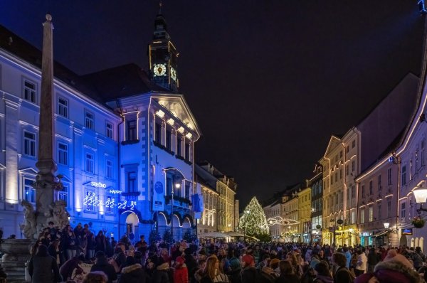 Otvorenje božićnog sajma u Ljubljani