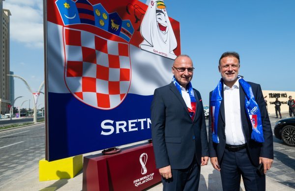 Gordan Jandroković i Gordan Grlić Radman u Dohi