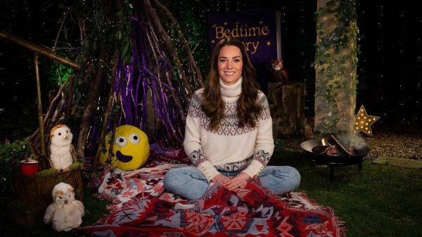 Kate Middleton u emisiji 'CBeebies Bedtime Stories' u veljači ove godine