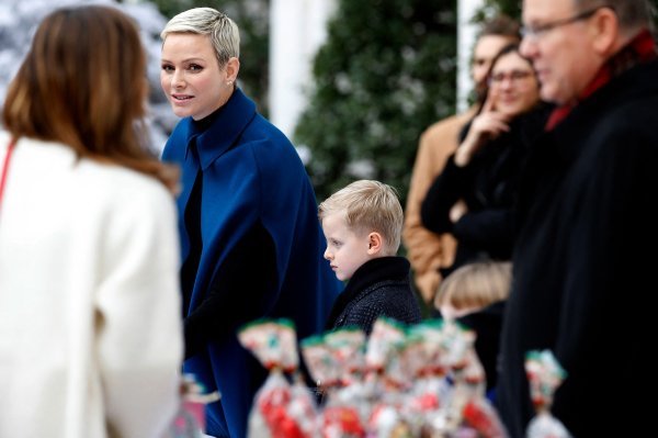 Princeza Charlene i princ Albert s blizancima