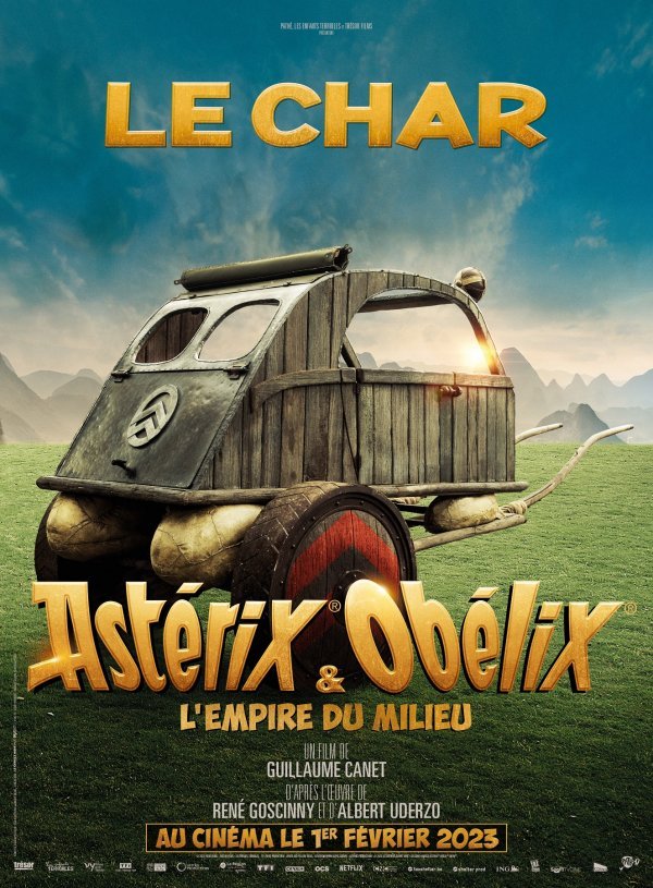 Plakat filma 'Asterix i Obelix: Srednje kraljevstvo'