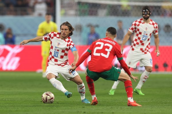 Luka Modrić - SP Katar 2022: Hrvatska - Maroko