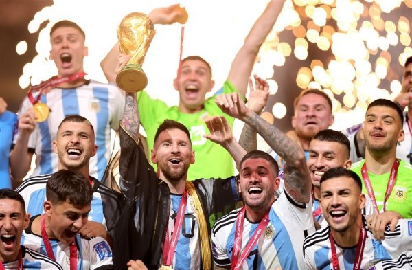 Argentina nogometna reprezentacija, SP u nogometu, slavlje