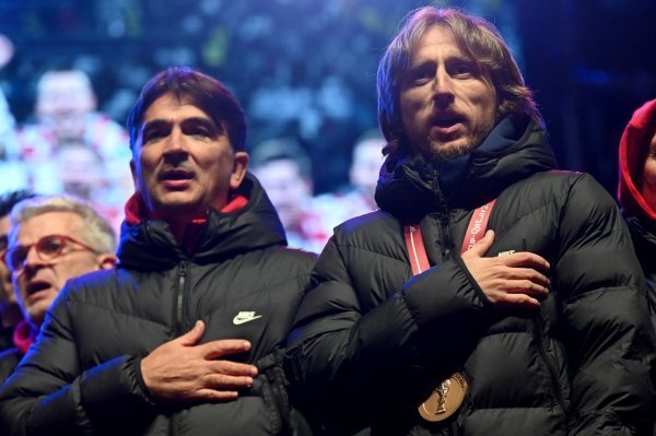 Zlatko Dalić i Luka Modrić