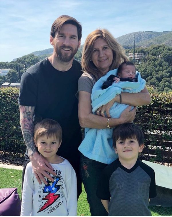 Messijeva majka Celia Maria Cuccittini