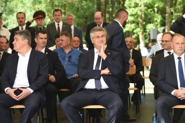 Zoran Milanović i Andrej Plenković