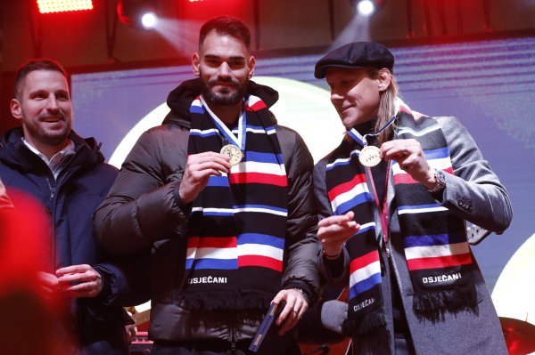 Doček Vatrenih u Osijeku