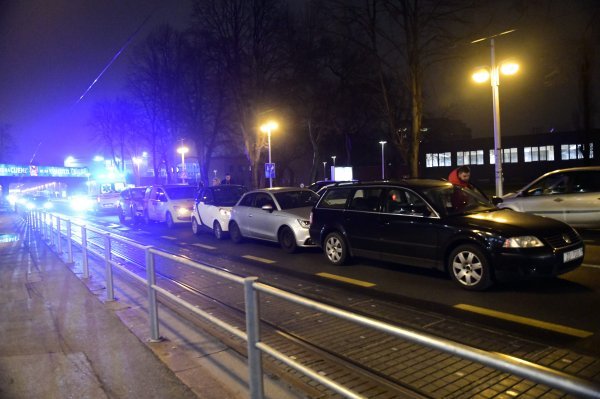 Lančani sudar u Savskoj